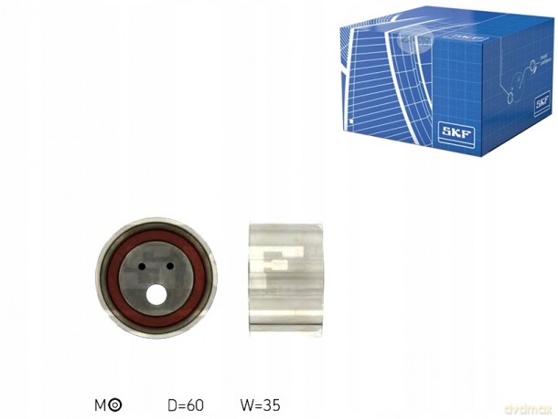 SKF VKM 75000 Rolka napinacza, pasek rozrządu Chrysler Hyundai Mitsubishi Kia