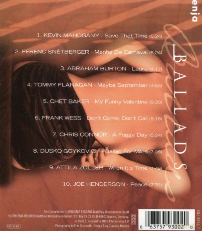 Various Artists: Ballads [CD]