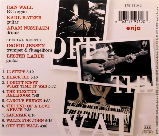 Wall, Dan (K. Ratzer, A. Nussbaum, I. Jensen, L. Larue): Off The Wall [CD]