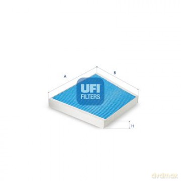 UFI 34.133.00 Filtr, wentylacja przestrzeni pasażerskiej Mercedes
