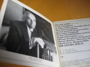 Jerusalem Cso Solti: List:Faust Symphony [CD]