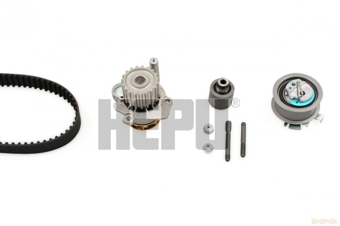 Zestaw paska rozrządu HEPU PK05650 Pompa wodna + Audi Skoda VW Seat Ford