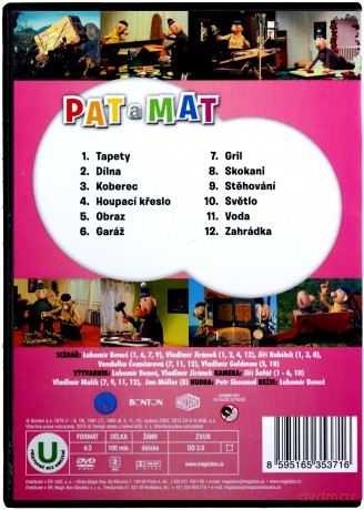 Pat & Mat 1-4 (Sąsiedzi) [4DVD]