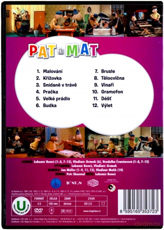 Pat & Mat 1-4 (Sąsiedzi) [4DVD]