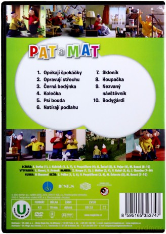 Pat & Mat 1-4 (Sąsiedzi) [4DVD]