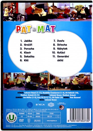 Pat & Mat 1-4 (Sąsiedzi) [4DVD]