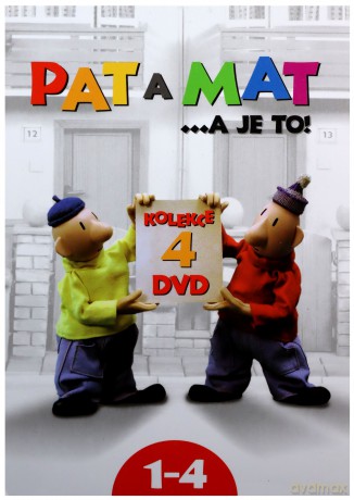 Pat & Mat 1-4 (Sąsiedzi) [4DVD]