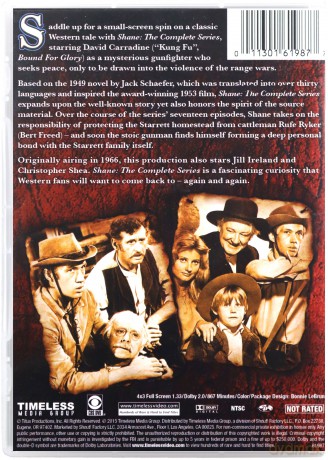 Shane: The Complete Series [3DVD]
