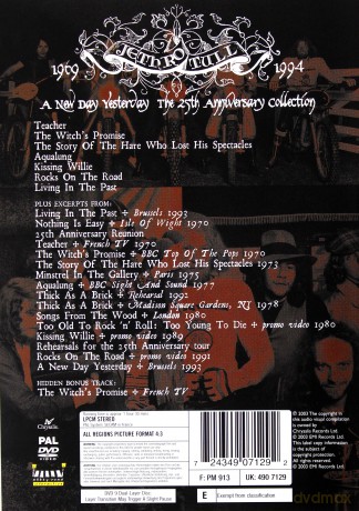 Jethro Tull: A New Day Yesterday [DVD]
