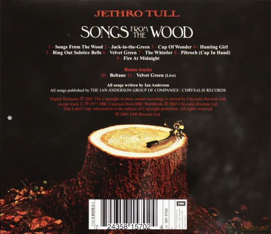 Jethro Tull: Songs From The Wood-Remastered [CD]