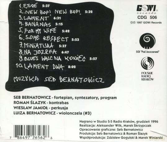 Bernatowicz, Seb Jazz Trio (R. Ślazyk, W. Jamioł): Jazz Trio [CD]