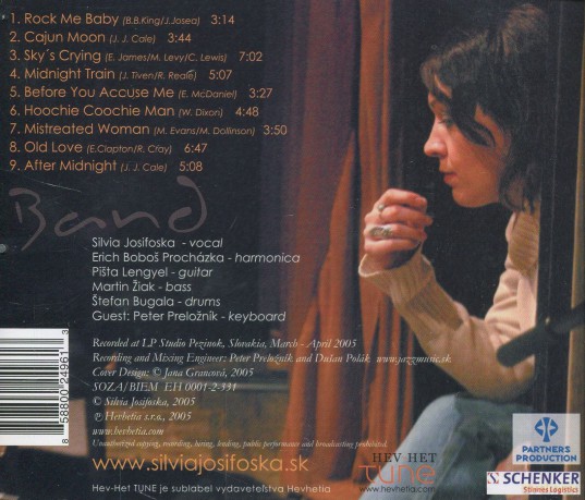 Josifoska, Silvia and Band: Blues [CD]