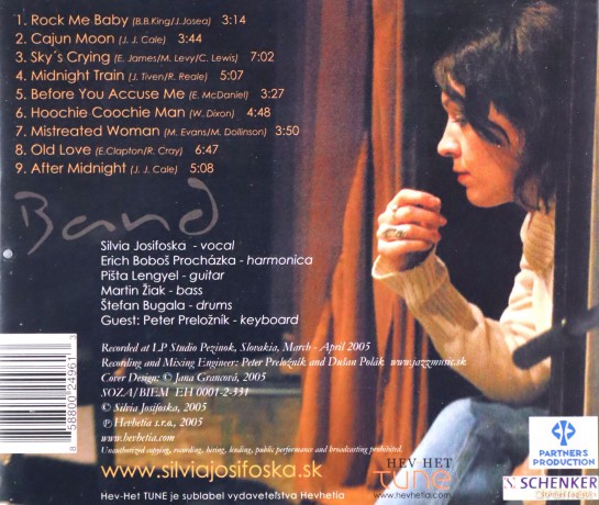 Josifoska, Silvia and Band: Blues [CD]