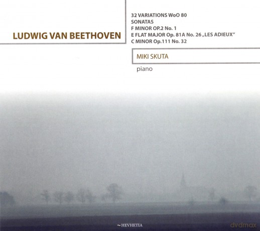 Beethoven, Ludwig van: 32 Variations WoO 80, Sonata F minor, Sonata E flat major, Sonata C minor: Miki Skuta [CD]