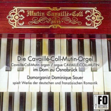Lefebure-Wely, Boely, Franck, Widor, Mulet, Dupont, Vierne, Jongen, Schumann, Rheinberger, Muschel: Sauer, Dominique: Dom zu Osnabruck Cavaille-Coll-Mutin organ [CD]