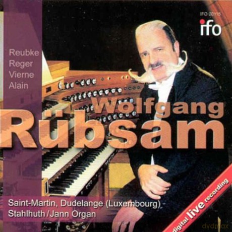 Works by: J. Reubke, M. Reger, L. Vierne, J. Alain; digital live recording: Rubsam, Wolfgang; Stahlhuth-/Jahn Orgel, Saint Martin zu Dudelange, Luxembourg [CD]