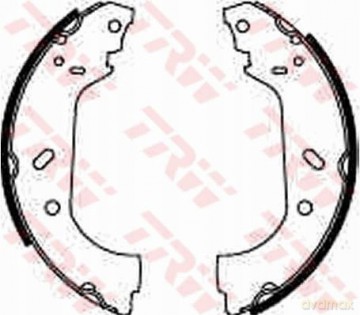 Zestaw szczęk hamulcowych TRW GS8563 Peugeot Fiat Citroen Lancia