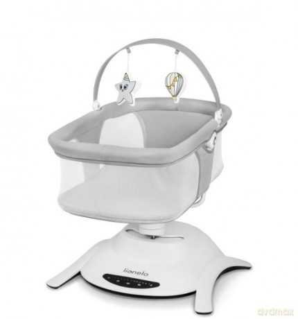 Kołyska bujaczek Bella Set Grey Concrete