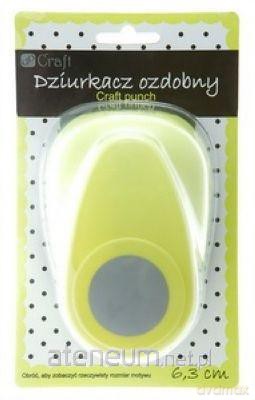 Dziurkacz ozdobny 6,3cm koło