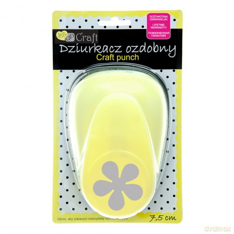 Dziurkacz ozdobny 7,5cm kwiatek