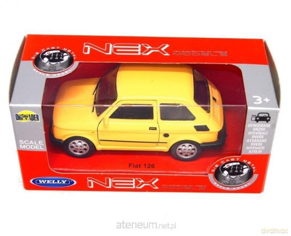 Fiat 126p 1:27 żółty