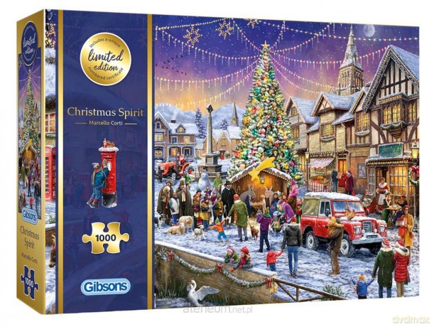 GIBSONS 1000 el. Duch Świąt Bożego Narodzenia [PUZZLE]