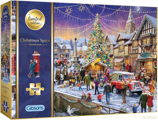 GIBSONS 1000 el. Duch Świąt Bożego Narodzenia [PUZZLE]