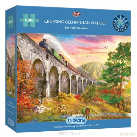 GIBSONS 1000 el. Wiadukt Glenfinnan, Szkocja [PUZZLE]