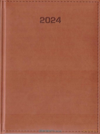 Kalendarz 2024 tygodniowy B5 Vivella jasny brąz [KALENDARZ]