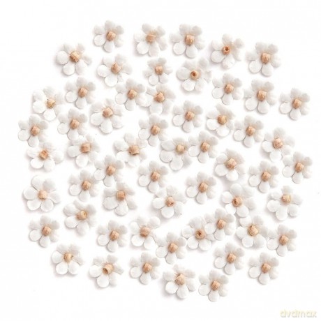 Kwiaty papierowe 1cm 60szt