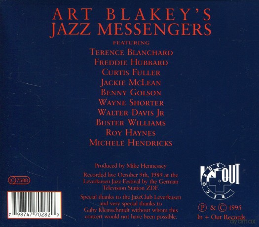 Blakey, Art & Jazz Messengers: The Art of Jazz [CD]