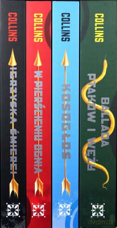 Pakiet: Igrzyska śmierci (Tom 1-4) - Suzanne Collins [KSIĄŻKA]