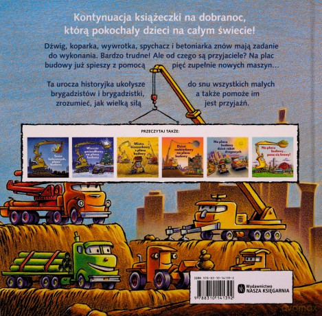 Rety! Ktoś nowy na placu budowy! - Sherri Duskey Rinker, Tom Lichtenheld [KSIĄŻKA]
