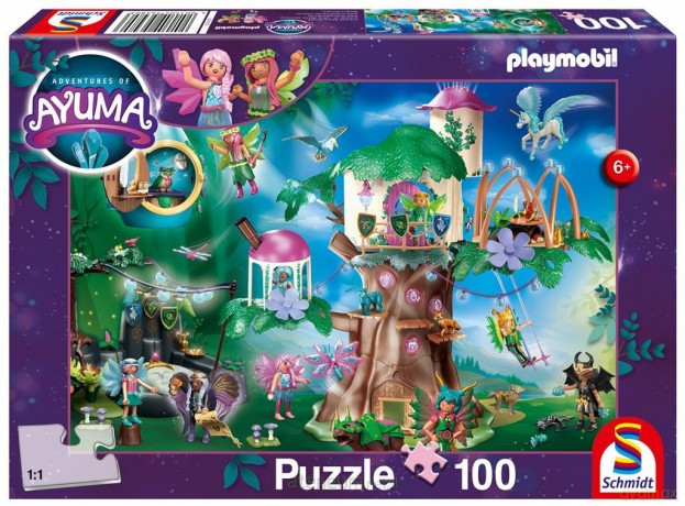 SCHMIDT 100 el. Playmobil Adventures of Ayuma [PUZZLE]