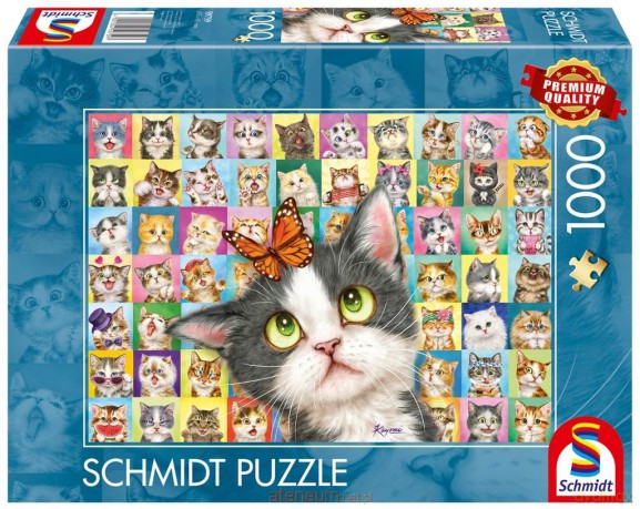SCHMIDT 1000 el. Kocia mimika [PUZZLE]
