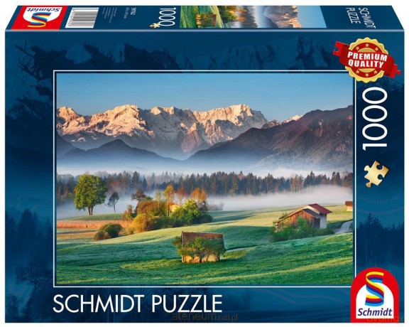 SCHMIDT 1000 el. Rezerwat przyrody Murnauer Moos [PUZZLE]