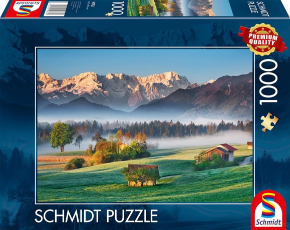 SCHMIDT 1000 el. Rezerwat przyrody Murnauer Moos [PUZZLE]