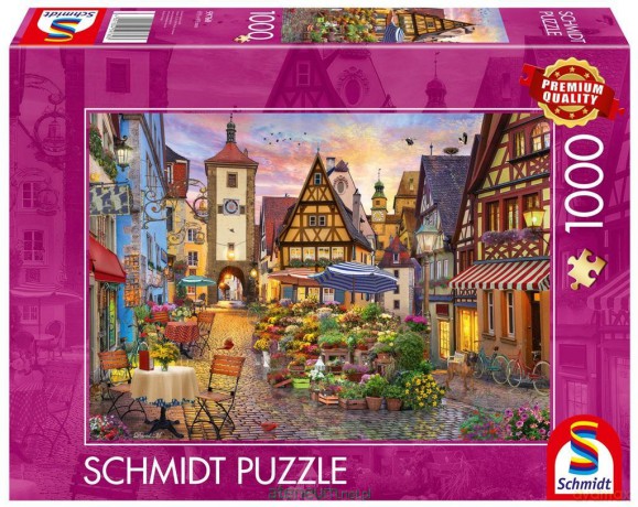 SCHMIDT 1000 el. Rothenburg ob der Tauber, Bawaria [PUZZLE]