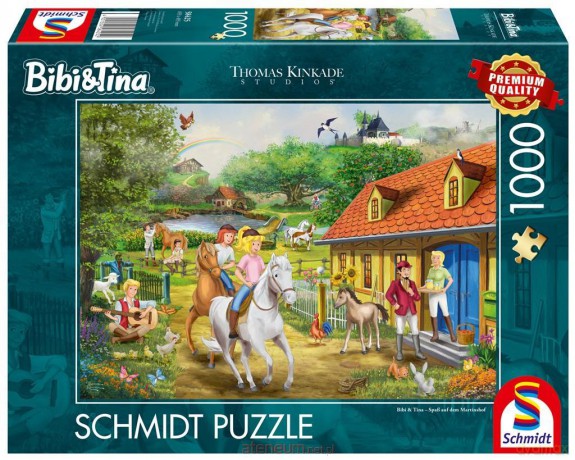 SCHMIDT 1000 el. Thomas Kinkade Bibi&Tina [PUZZLE]