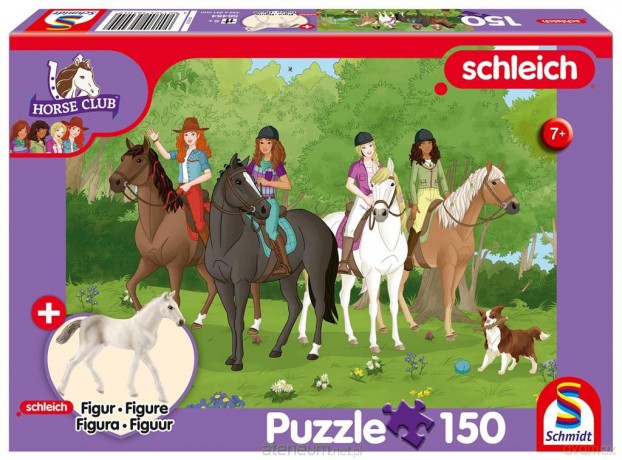 SCHMIDT 150 el. Schleich Klub jeździecki + figurka [PUZZLE]