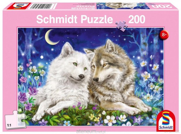 SCHMIDT 200 el. Milusińskie wilki [PUZZLE]