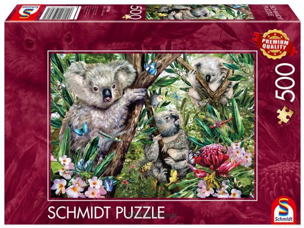 SCHMIDT 500 el. Rodzina koali [PUZZLE]