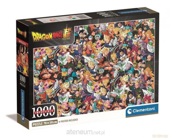 CLEMENTONI 1000 el. Compact Anime Dragon ball [PUZZLE]