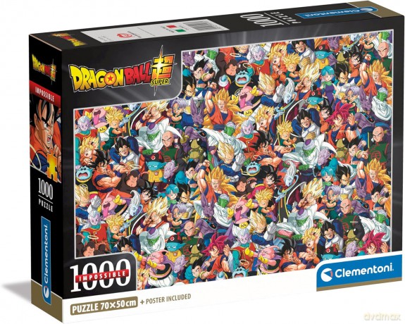 CLEMENTONI 1000 el. Compact Anime Dragon ball [PUZZLE]