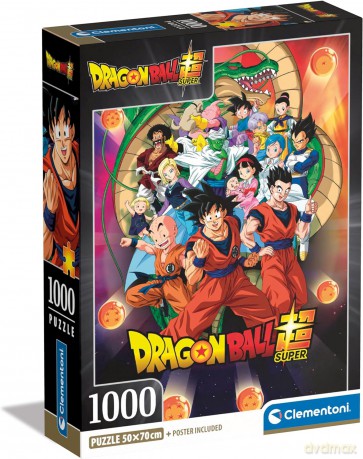 CLEMENTONI 1000 el. Compact Anime Dragon ball [PUZZLE]