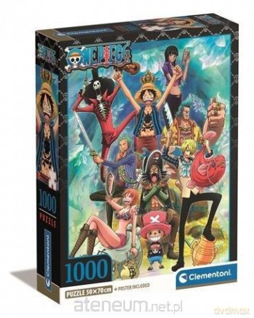 CLEMENTONI 1000 el. Compact Anime One Piece [PUZZLE]
