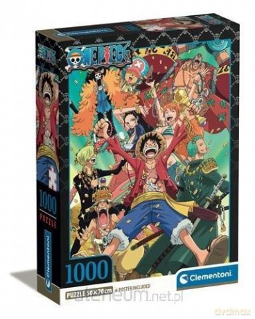 CLEMENTONI 1000 el. Compact Anime One Piece [PUZZLE]