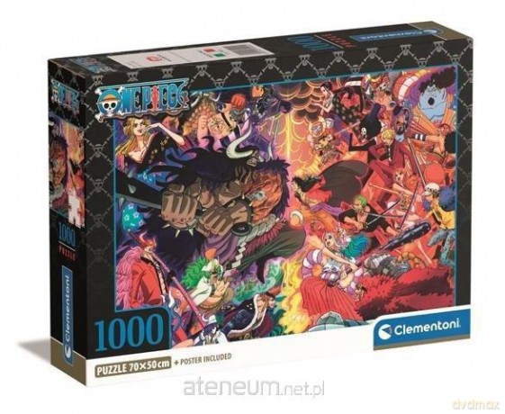 CLEMENTONI 1000 el. Compact Anime One Piece [PUZZLE]
