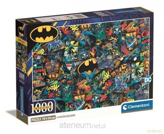 CLEMENTONI 1000 el. Compact Batman [PUZZLE]