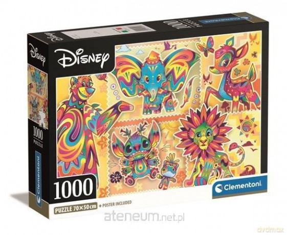 CLEMENTONI 1000 el. Compact Disney Classic [PUZZLE]